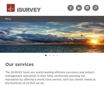 Isurvey-Group.com(Leading Provider of Survey and Positioning) Screenshot