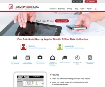 Isurveysoft.com(Mobile Offline Survey App for iPad & Android Data Collection) Screenshot