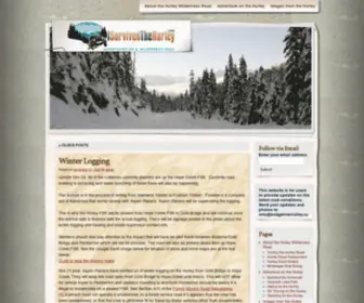 Isurvivedthehurley.com(Adventures on the famous Hurley River Road to Gold Bridge & Bralorne BC) Screenshot