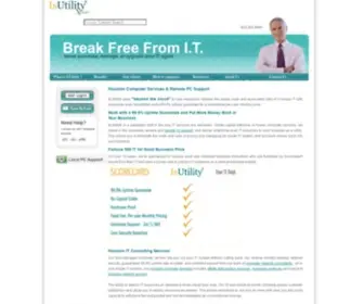 Isutility.com(Houston Computer Services and Consulting) Screenshot