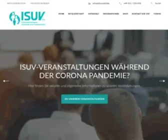 Isuv.de(Interessenverband Unterhalt und Familienrecht) Screenshot