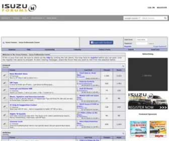 Isuzuforums.com(Isuzu Forums) Screenshot