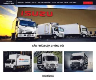 Isuzuthanglong.com(Đại lý xe tải ISUZU Chính Hãng) Screenshot