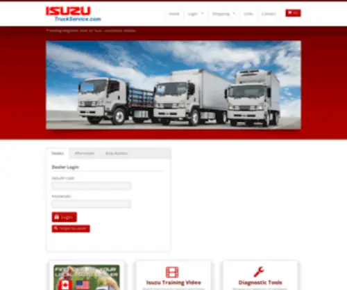 Isuzutruckservice.com(Isuzu Truck Service) Screenshot