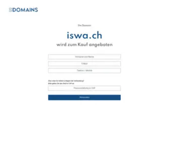 Iswa.ch(ISWA) Screenshot