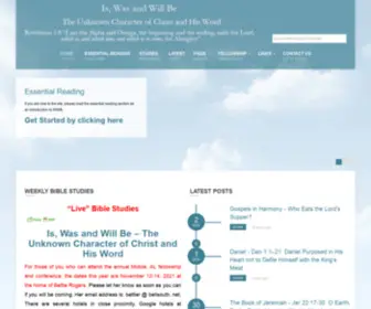 Iswasandwillbe.com(Is, Was and Will Be) Screenshot