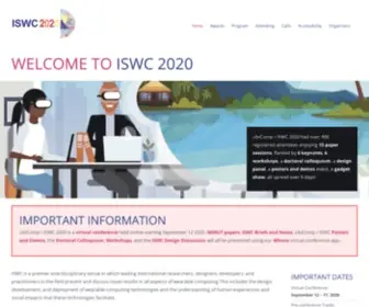 ISWC.net(ISWC 2021) Screenshot