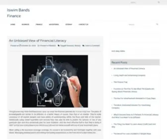 Iswimbands.com(Iswim Bands Finance) Screenshot