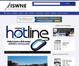 Iswne.org(iswne) Screenshot