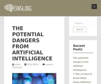 Iswsa.org(iswsa) Screenshot
