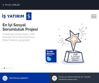 Isyatirim.com.tr(İş Yatırım) Screenshot