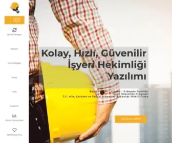 Isyerihekimligi.org(İşyeri Hekimliği Programı) Screenshot