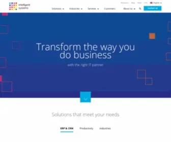 Isystems-Group.com(Microsoft Dynamics 365 ERP & CRM solutions) Screenshot