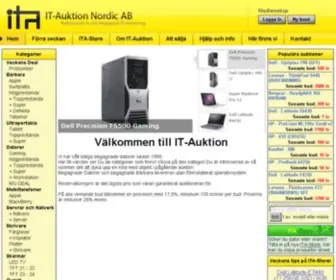 IT-Auktion.se(IT Auktion) Screenshot