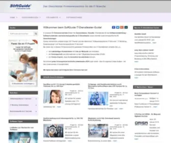 IT-Dienstleister-Guide.de(SoftGuide IT) Screenshot