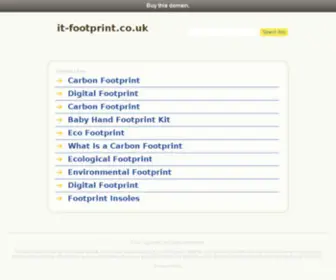 IT-Footprint.co.uk(IT Footprint) Screenshot