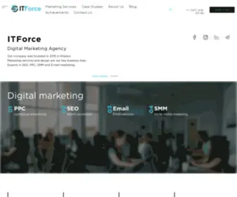 IT-Force.com(Digital Marketing Agency) Screenshot