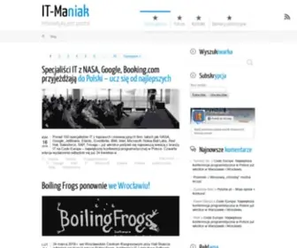 IT-Maniak.pl(Blog IT) Screenshot