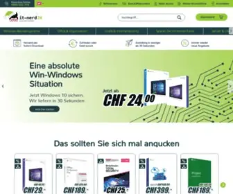 IT-Nerd24.ch(Günstig Software online kaufen) Screenshot