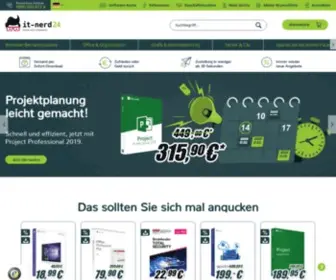 IT-Nerd24.de(Windows Angebote und Lizenzen) Screenshot