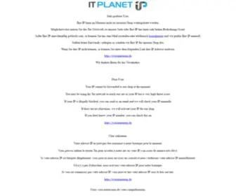 IT-Planet.com(Netzwerk & Hardware Online Shop kaufen) Screenshot