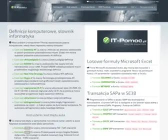 IT-Pomoc.pl(Definicje, tutorial, dokumentacja, użycie) Screenshot