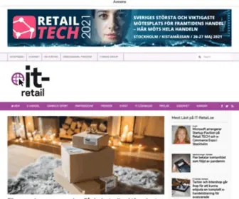 IT-Retail.se(IT-nyheter inom retail, E-Handel, detaljhandel och teknisk utveckling inom handel) Screenshot