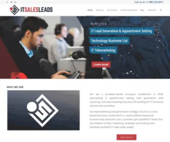 IT-Sales-Leads.com(IT Sales Leads) Screenshot