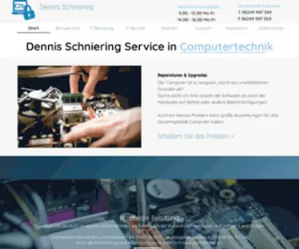 IT-SChniering.de(Startseite) Screenshot