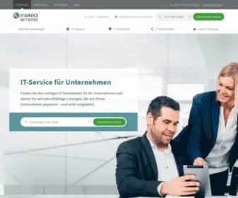 IT-Service.network(IT-Service bedarfsgerecht für Ihr Unternehmen) Screenshot