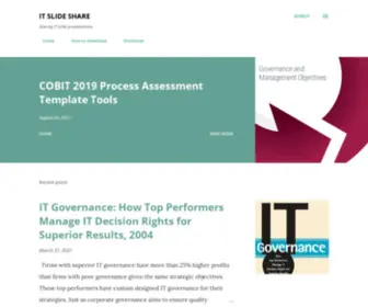 IT-Slideshare.com(IT Slide Share) Screenshot