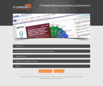 IT-Spain.net(IT eMedia network para España y Latinoamérica. Editora / Publisher) Screenshot