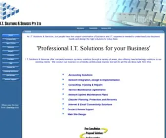 IT-SS.com.au(Solutions & Services) Screenshot