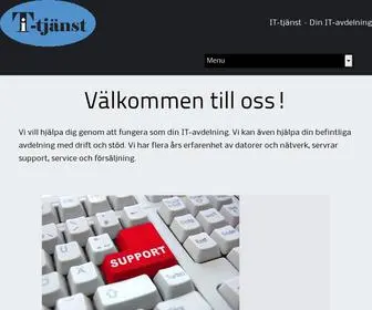 IT-Tjanst.nu(IT-tjänst) Screenshot