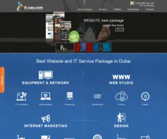 IT-Uae.com(Strategic Technology Solutions) Screenshot
