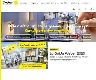 IT.weber(Saint-Gobain Weber leader nel mercato dell'edilizia professionale) Screenshot