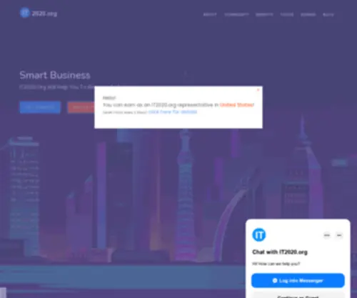 IT2020.org(IT Software Community) Screenshot