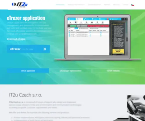 IT2U.cz(IT2u Czech s.r.o) Screenshot