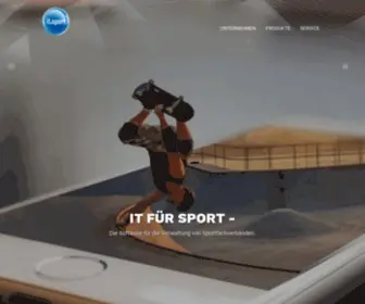 IT4Sport.de(Websites, Apps & Softwarelösungen für Ihren Sport) Screenshot