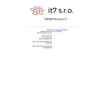 IT7.sk(It7 s.r.o) Screenshot