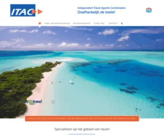 Itac.nl(Independent Travel Agents Cooperation) Screenshot