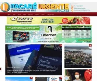 Itacareurgente.com.br(Itacare Urgente) Screenshot