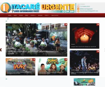 Itacareurgente.com(Itacare Urgente) Screenshot