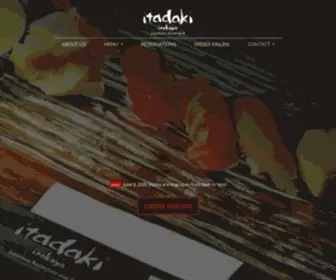 Itadakiboston.com(Itadaki (Japanese Gastropub)) Screenshot