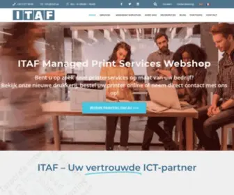 Itaf.eu(Uw vertrouwdeICT) Screenshot