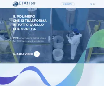 Itaflon.com(We are a globally operating Italian company) Screenshot