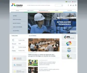 Itaipu.gov.py(ITAIPU BINACIONAL) Screenshot