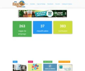 Itajaionline.com.br(Itaja) Screenshot