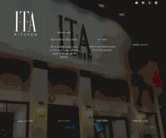 Itakitchenbayshore.com(ITA Kitchen) Screenshot