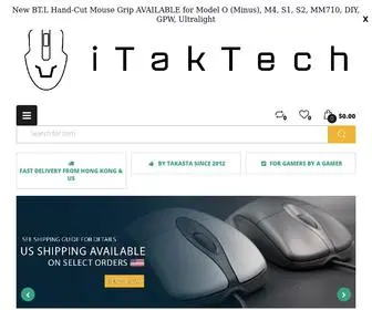 Itaktech.com(ITakTech Gaming Gear & Peripherals) Screenshot